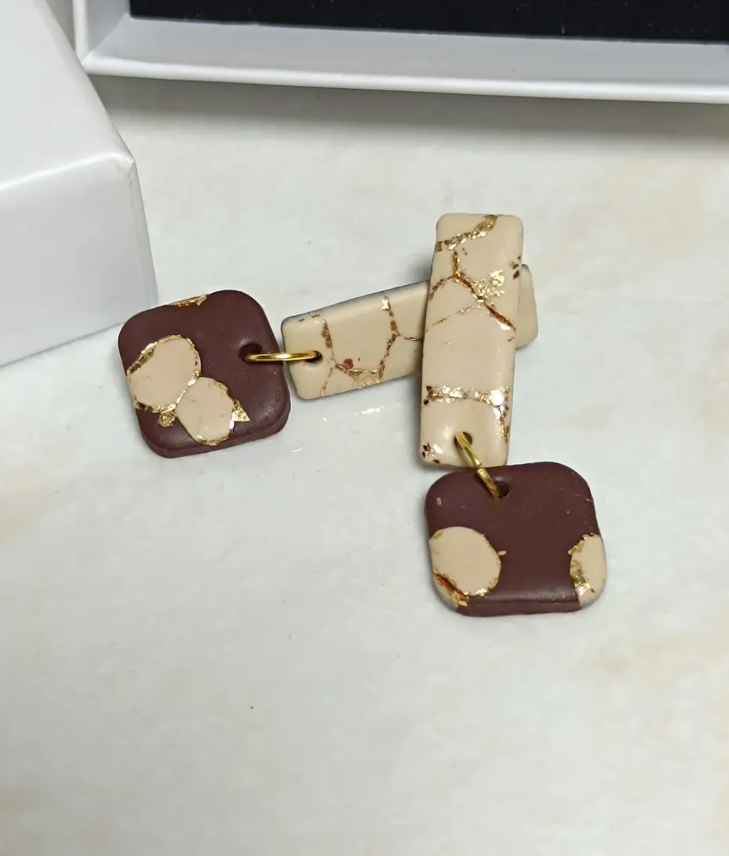 Pendientes artesanales modelo Tirreno de la colección Sil